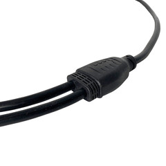 IP65 PowerCon True1 Y Splitter Cable Male to Fanout 2 True1 Female