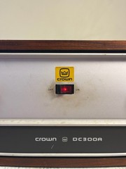 Crown DC300A 150W 16 ohm 2 Channel Sound Amplifier DC-300 – Tested Working