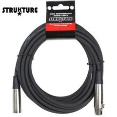 Strukture PRO20M7 20FT XLR 7mm PVC High Quality Microphone Cable