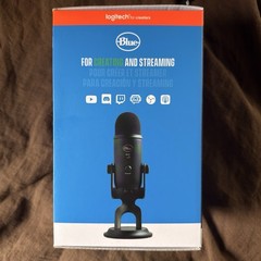 Logitech Blue Yeti USB Premium Multi-Pattern Microphone for Recording Open Box