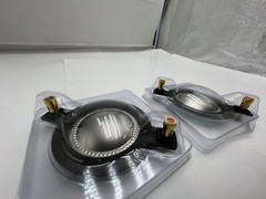 Box of 2 Voice Coil Diaphragm Tweeter Silver Black