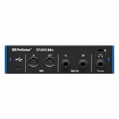 PreSonus 2X2 USB-C 24-bit/192kHz with 2 Mic Inputs Audio Interface Studio 24C