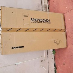 Samson Model SRKPRODM21 Equipment Rack Door 21 Space Metal New In Box