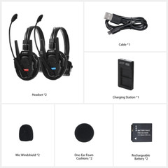 Xtalk Pro2 Xpro X2 2.4Ghz Wireless Headset Communication System Random Master De