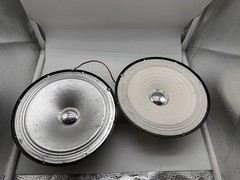 Pair of 8” 3 Ohm 30W Speaker Drivers OEM Tested Working Paper Cone