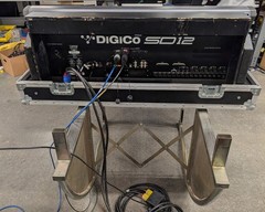 DIGICO SD12 CONSOLE W/ FIBER,SD RACK, 56X56 (TRUEHEARTSOUND)