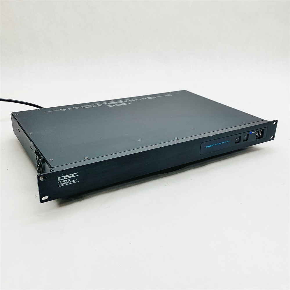 QSC Q-SYS Core 110f USB / Flex Channels DSP Digital Audio Signal Processor Parts