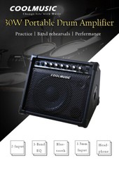 Coolmusic AMP 30-Watt Electronic Drum Amplifier Keyboard Amplifier