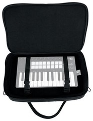Rockville Heavy Duty Rugged Gig Bag DJ Case Fits Roland K-25m