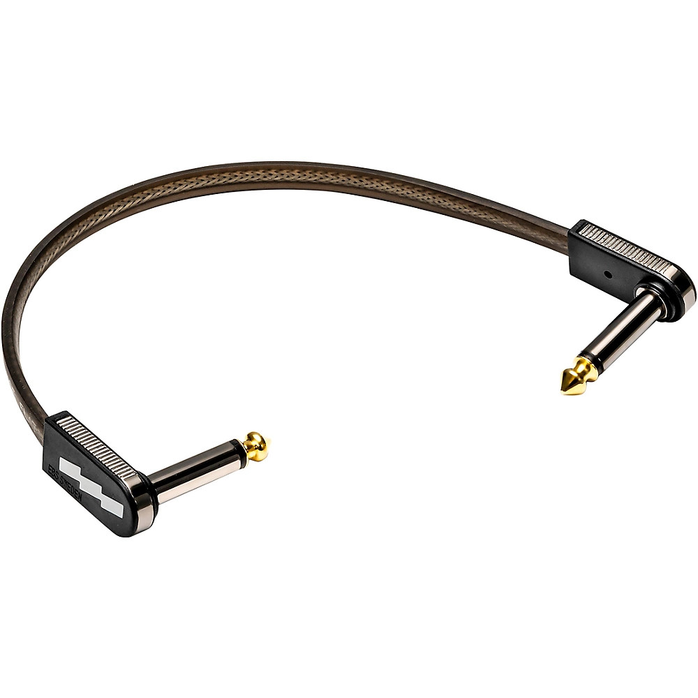 EBS Flat Patch Cable 7.87 inches Black and Silver