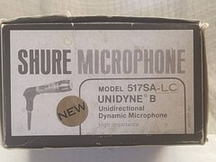 Shure SM57 Wired Dynamic Instrument & vocal microphone – SM57SA-LC, with cable.
