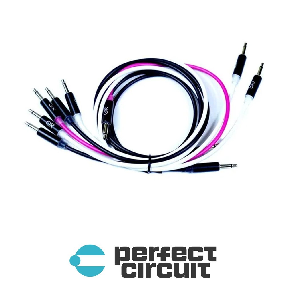 OXI Instruments Glows LED Patch Cables (5-Pack) EURORACK NEW PERFECT CIRCUIT