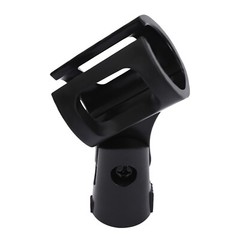 4 Pcs Universal 180° Microphone Clips Clamp Holder For Wired/ Wireless Mic Stand