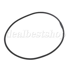 15 x Black Microphone Shock Mount Rubber Rings 20.5inch x 0.12inch