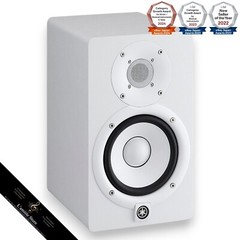 Yamaha HS5 W Powered Studio Monitor 70W Amplified ONE PIECE Speaker WHITE Japan