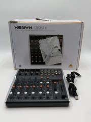 Behringer XENYX 1202 12-Input 2 Bus Analog Mixer – Parts Or Repair Only