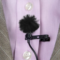 Fur Windscreen Wind Muff Mic Furry Cover Lavalier Lapel Microphone For SONY RODE
