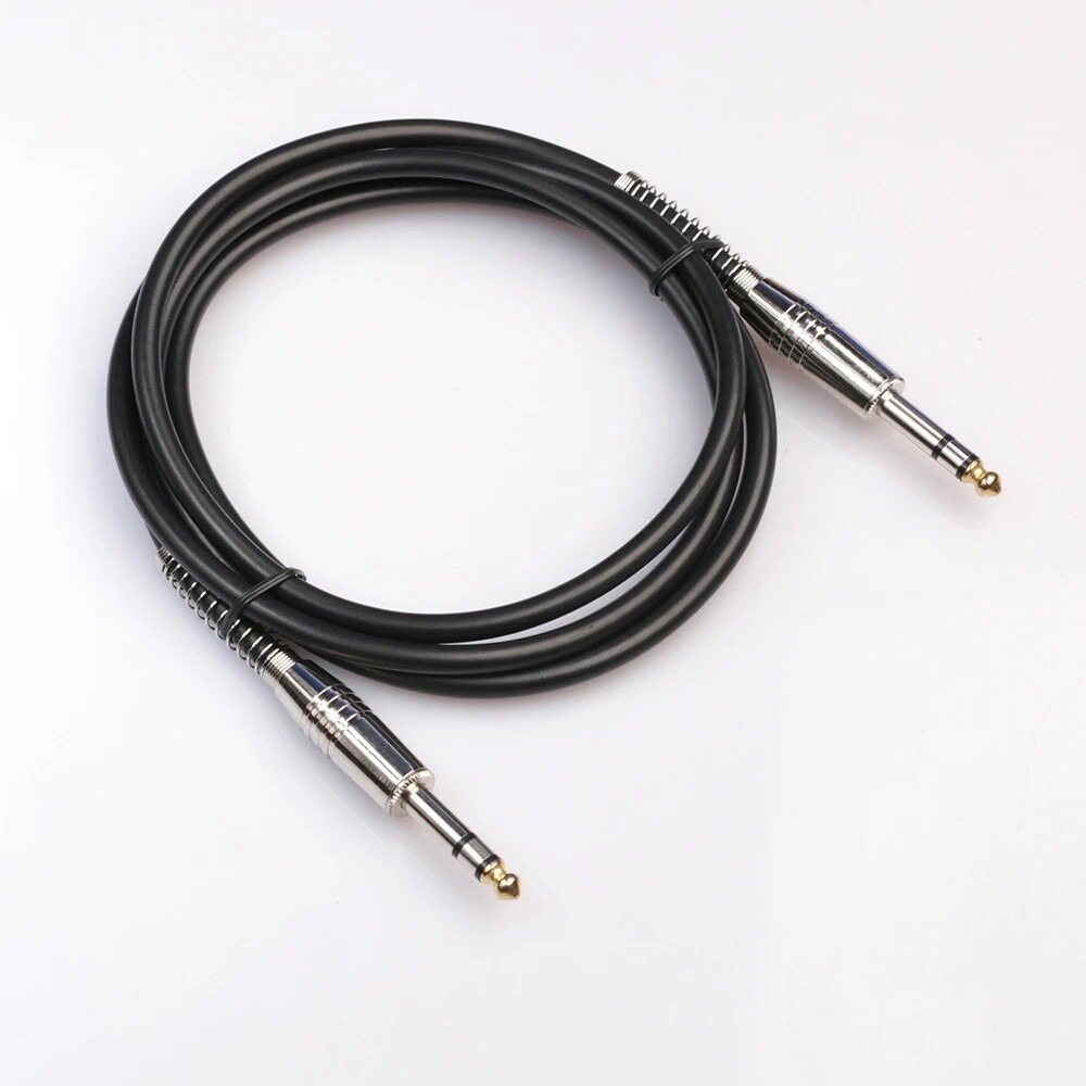 6ft NOISELESS Electric Guitar Bass Cable Pedal AMP Cord 1/4″ USA KEYBOARD