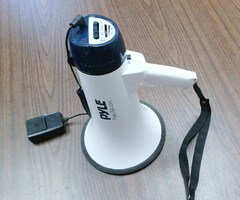 Pyle Pro Professional Dynamic Megaphone w/Recording Detachable Microphone – ASIS