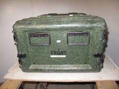 Rackmount 06U x24 Slide Out Rack ECS Legacy 19″ Shock Mount Composite Green
