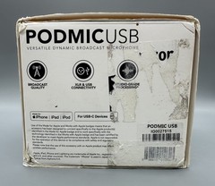 Rode PodMic USB/XLR Dynamic Broadcast Microphone (Black) Free Shipping