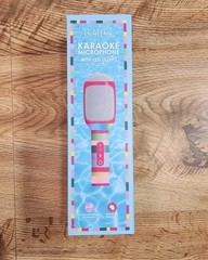 Packed Party IPX5 Water-Resistant Handheld Karaoke Microphone with Bluetooth NIB
