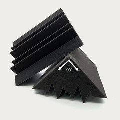 12 Pack Bass Traps and 4 Pack Corner Acoustic Cubes
