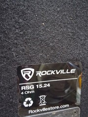 Rockville RSG 15.24 & Electro-Voice ELX215 Speakers, Behringer SX2442FX Mixer