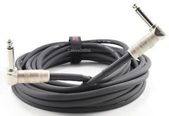 20ft. Kirlin 1/4″ Mono Right-Angle Male/Male Instrument Cable, XR-6020KRR