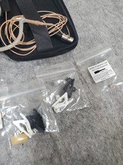 Countryman E6 Omnidirectional Earset Microphone Lot Of 2 With Case