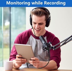 Devinal XLR-to-USB C Digital Interface, Recording Cable Cord Connector Adapter