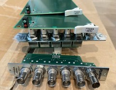 Evertz 7700DA-AESU AES/EBU Distribution Amplifier DA w/ Backplane LOT of 2
