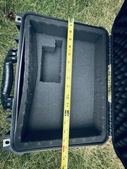 Radial Engineering Hard Case for Microphone, Foam Padded Plastic, Black Handle