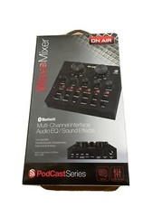 Tzumi On Air Podcast Series Bluetooth Multi-Channel Interface Sound Wave Mixer