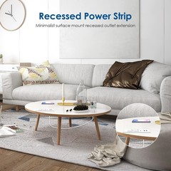 Recessed Power Strip 30W USB C,Furniture Flush Mount Desk Outlet,2 Outlets 4 …