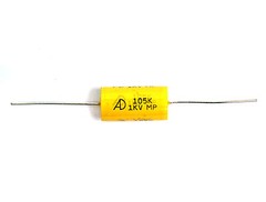 50pc MPT Capacitor 1uF 1KV 105K 105 1000V K ±10% Axial Type For Audio Amp AID