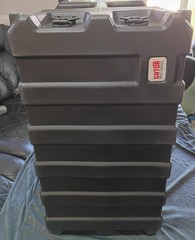 Gator Pro Series 4U Rack Case Molded Plastic Black Carry Handle Large 23″23″12″
