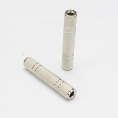 2/4/10x Stereo Coupler Female to Female Jack Audio Adapter Connector 6.35mm 1/4″