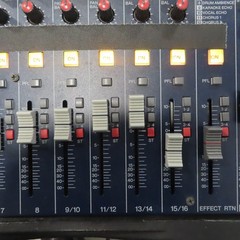 Yamaha MG166cx Mixing Console 16-Input/Channel Mixer With Power AC Adapter