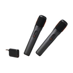 JBL PartyBox Wireless Mic 2x Digital Mics + Dongle 20H Battery New in Box
