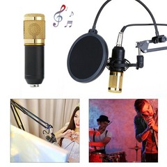 Home Studio Recording Kit Mixer Condenser Microphone Bundle for Music Podcast
