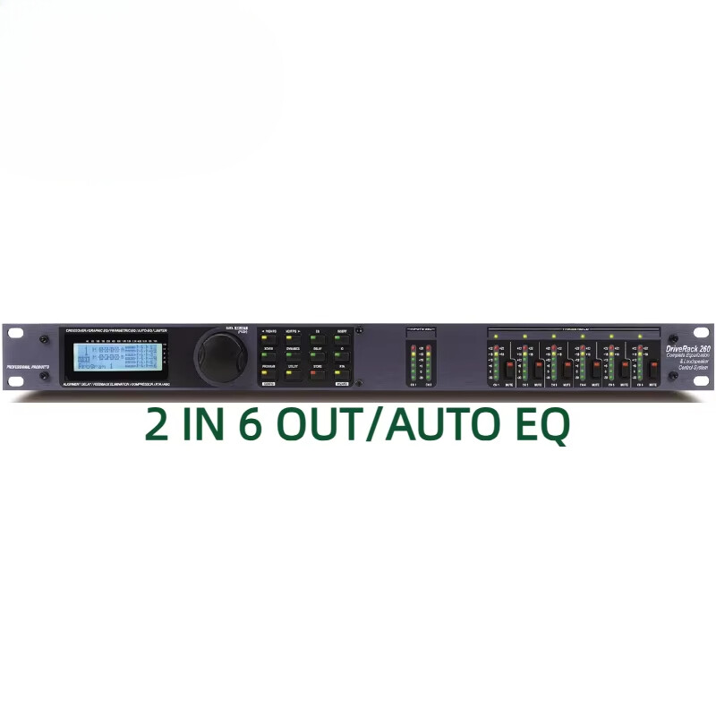 Management Audio Processor Drive Rack Dbx 260 Processor Audio Dsp Speaker