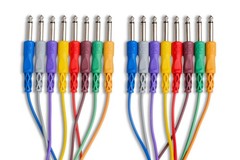 Hosa CPP-805 8-channel 1/4-inch TS Male Snake – 16.5 foot