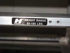 Rackmount 05U x25 Hardigg Mid Rail Wheel Plate Shock Mount 19″ Pelican 80-100 lb