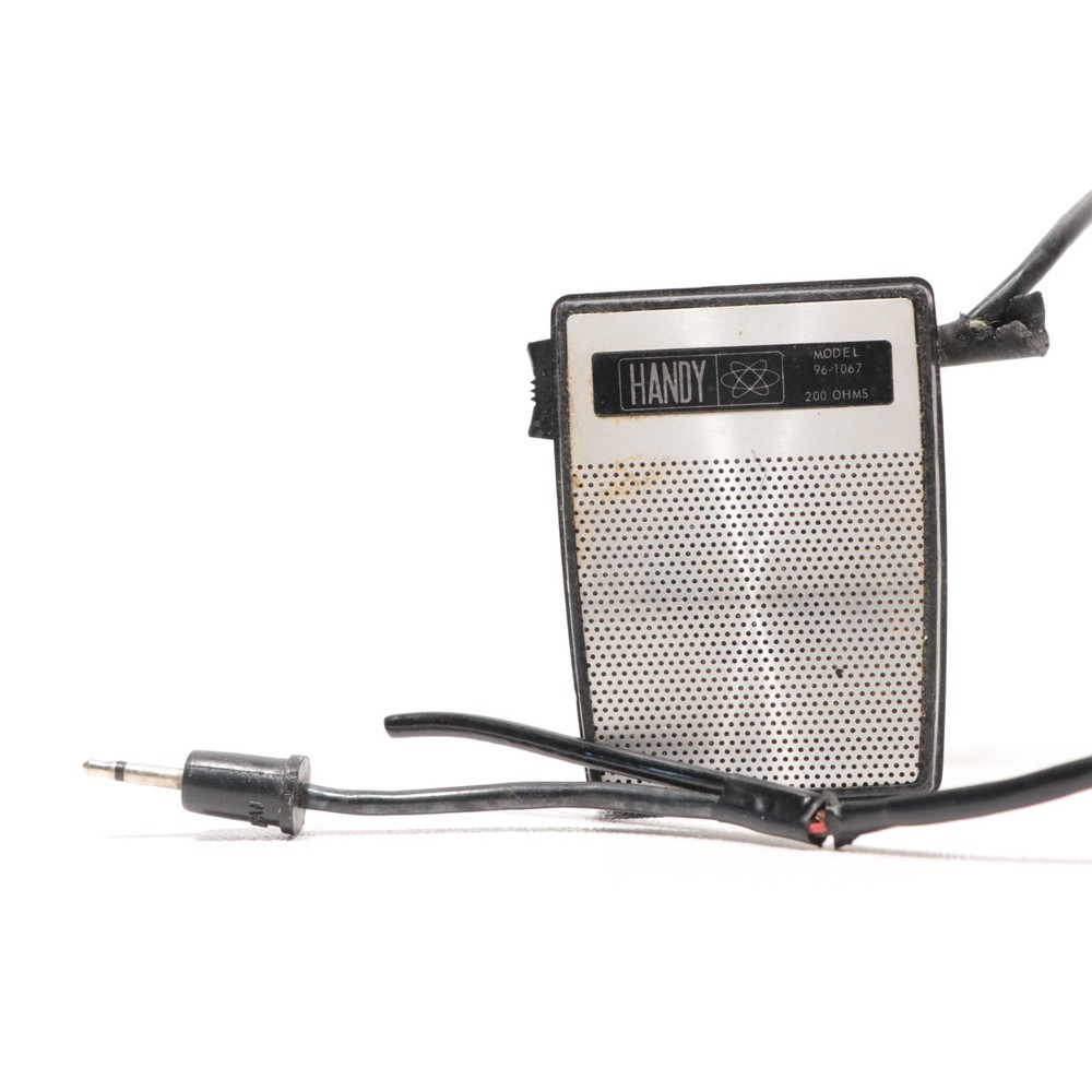 VTG 1960s HANDY MICROPHONE 96-1067 200 OHMS Wired