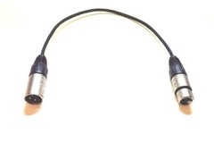 Mogami Balanced Patch Cables Neutrik NC3MX Male XLR to Neutrik NC3FX Female XLR