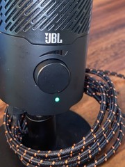 JBL Quantum Stream Dual-Pattern USB Microphone for Streaming Recording & Gaming