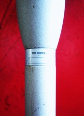 Vintage 1974 Electro Voice RE-55 dynamic microphone Lo Z w clip & case RE15 655C