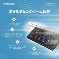 Roland BRC-WH Bridge Cast Gaming DAC Amp Audio Interface