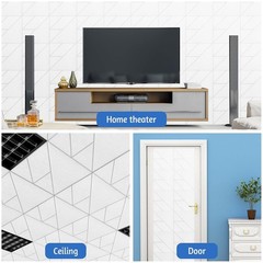 21 Pack Self-Adhesive Sound Proof Foam Panels for Walls, Acoustic Panels Sound A